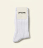 Balenciaga logo socks ribbed knit stripe - British product