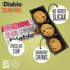 Diablo sugar free chocolate chip cranberry cookies 135g, imported from the UK