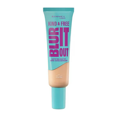 Superdrug Rimmel Kind & Free Blur It Out Mattifying Skin Tint 010 Rose Ivory- Buy online at McGrocer
