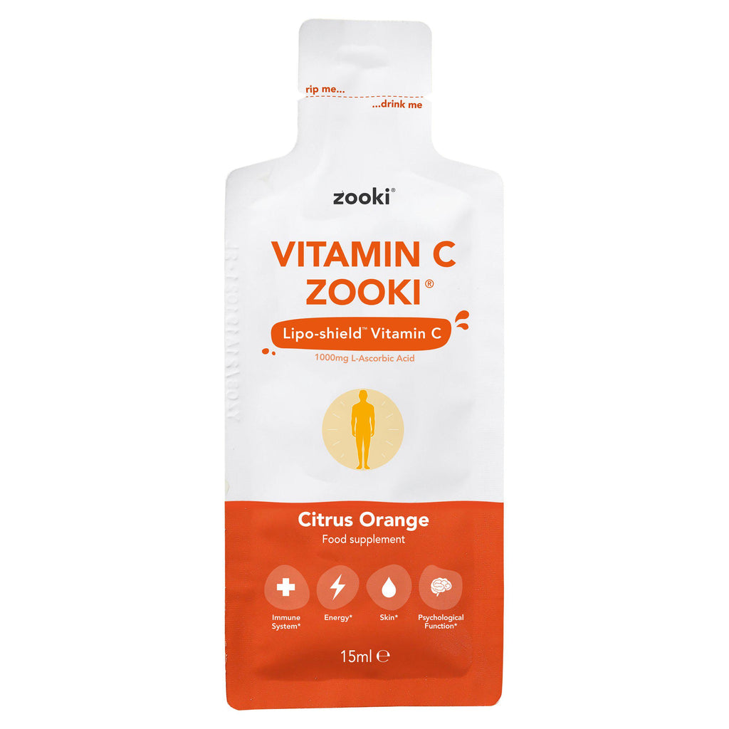 Zooki Vitamin C Citrus Orange Flavour Sachet 15ml