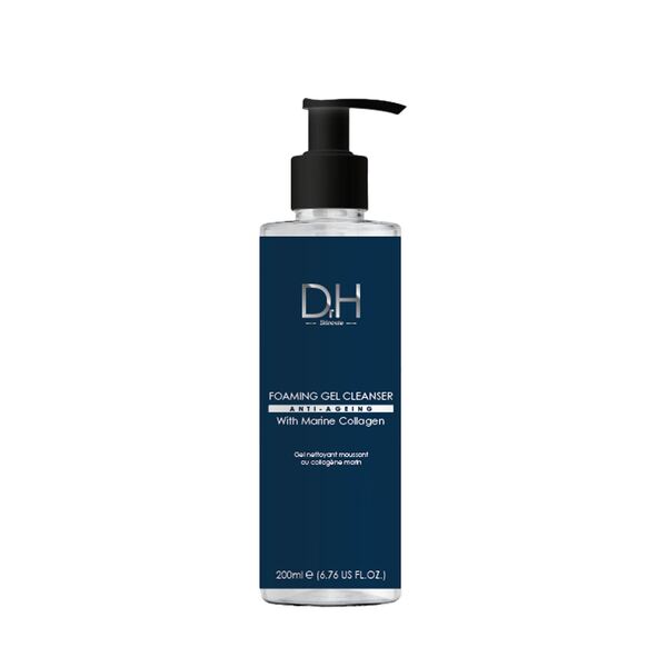 Dr H foaming anti-ageing gel cleanser 200ml, imported from the UK