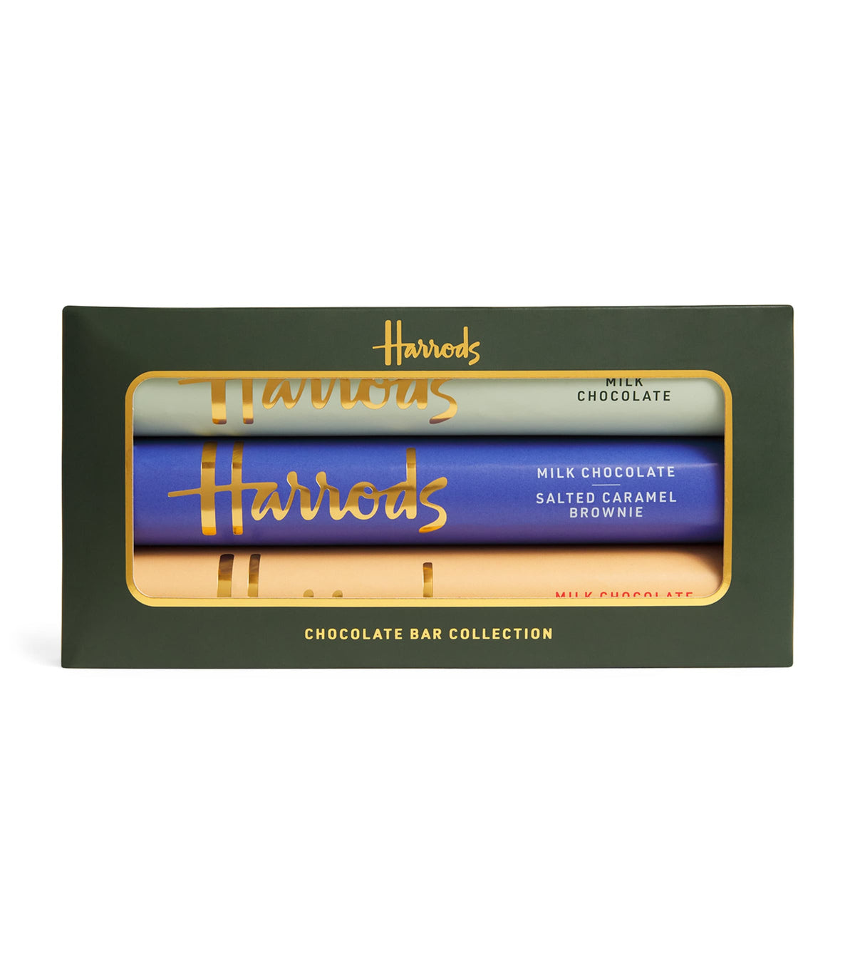Harrods milk chocolate bars 3 x 85g, UK version