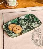 Harrods bone china Toile trinket tray 25cm x 15cm, UK version