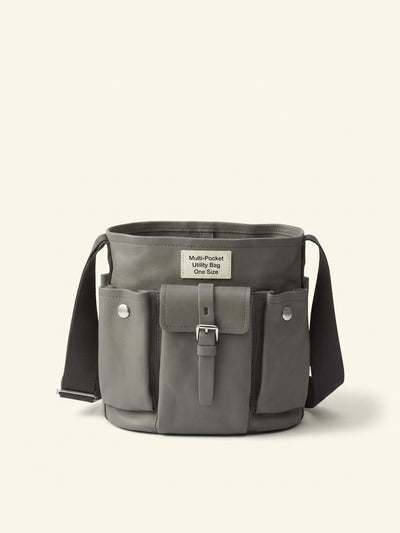 selfridges Prada Route Mini Leather Bucket Bag- Buy online at McGrocer