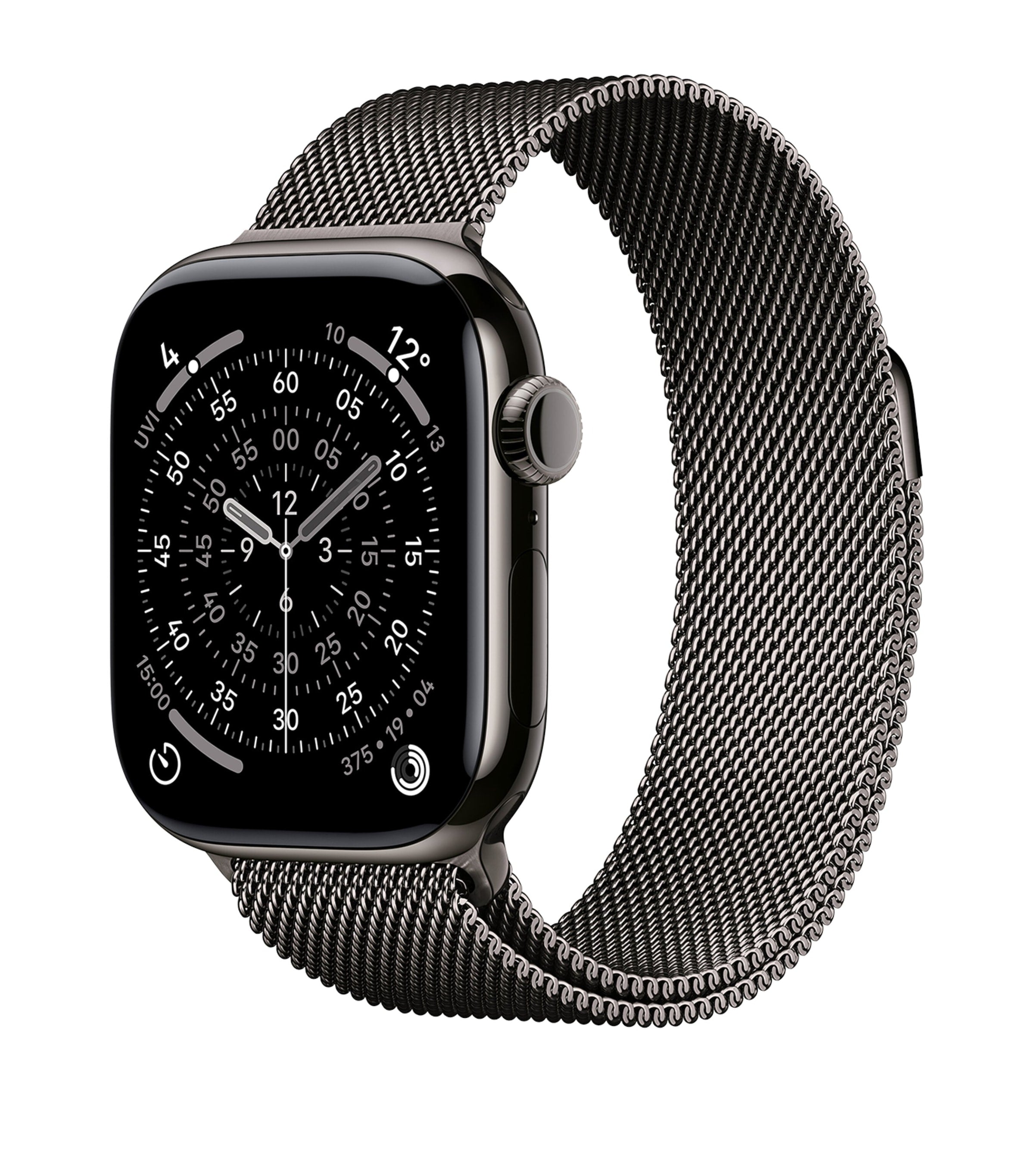 Apple smartwatch Titanium with Slate Milanese Loop 42mm - British product