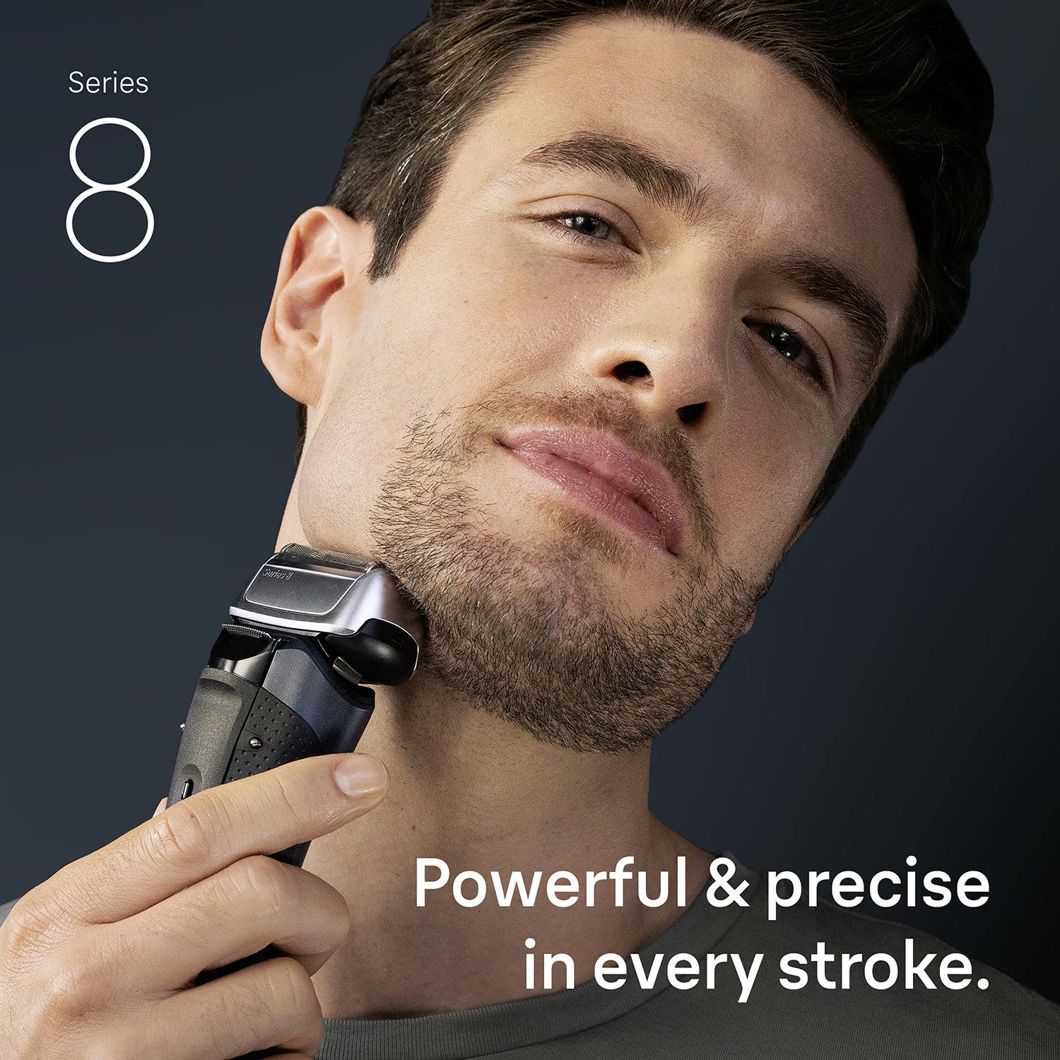 Braun Series 8 SensoAdapt electric shaver (British brand)