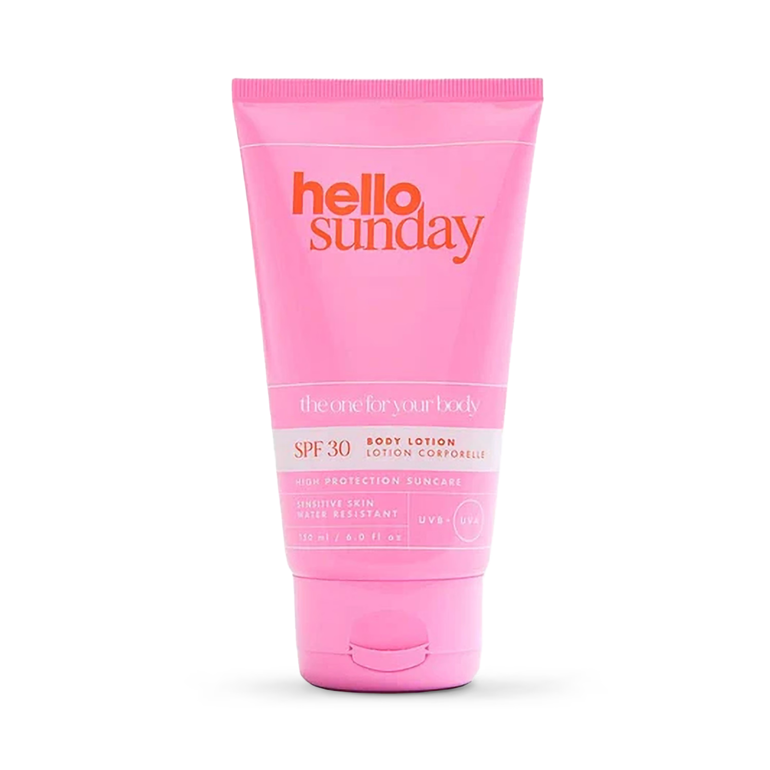 Hello Sunday SPF 30 body lotion 150ml, UK version