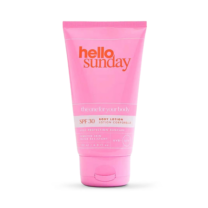 Hello Sunday SPF 30 body lotion 150ml, UK version