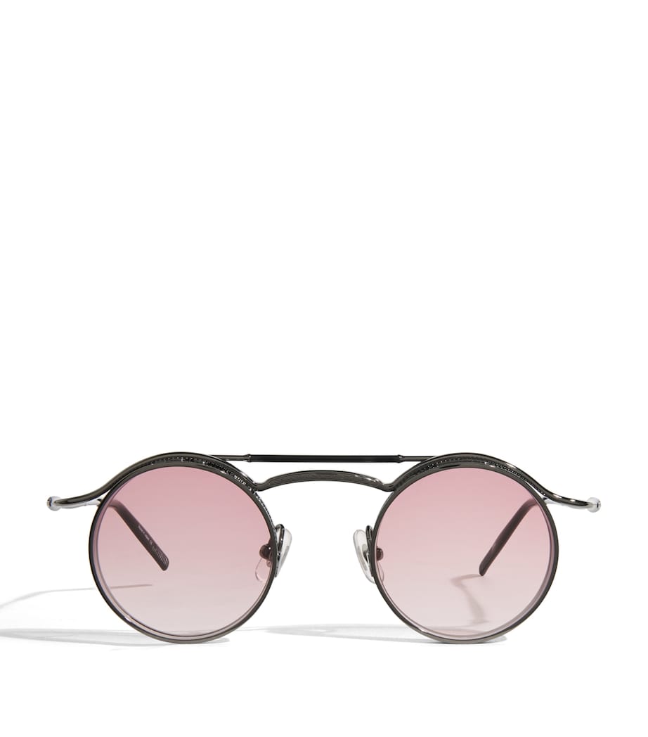 Lunettes de soleil Matsuda 2903H à barre transversale, fabriquées à la main au Japon, importées du Royaume-Uni