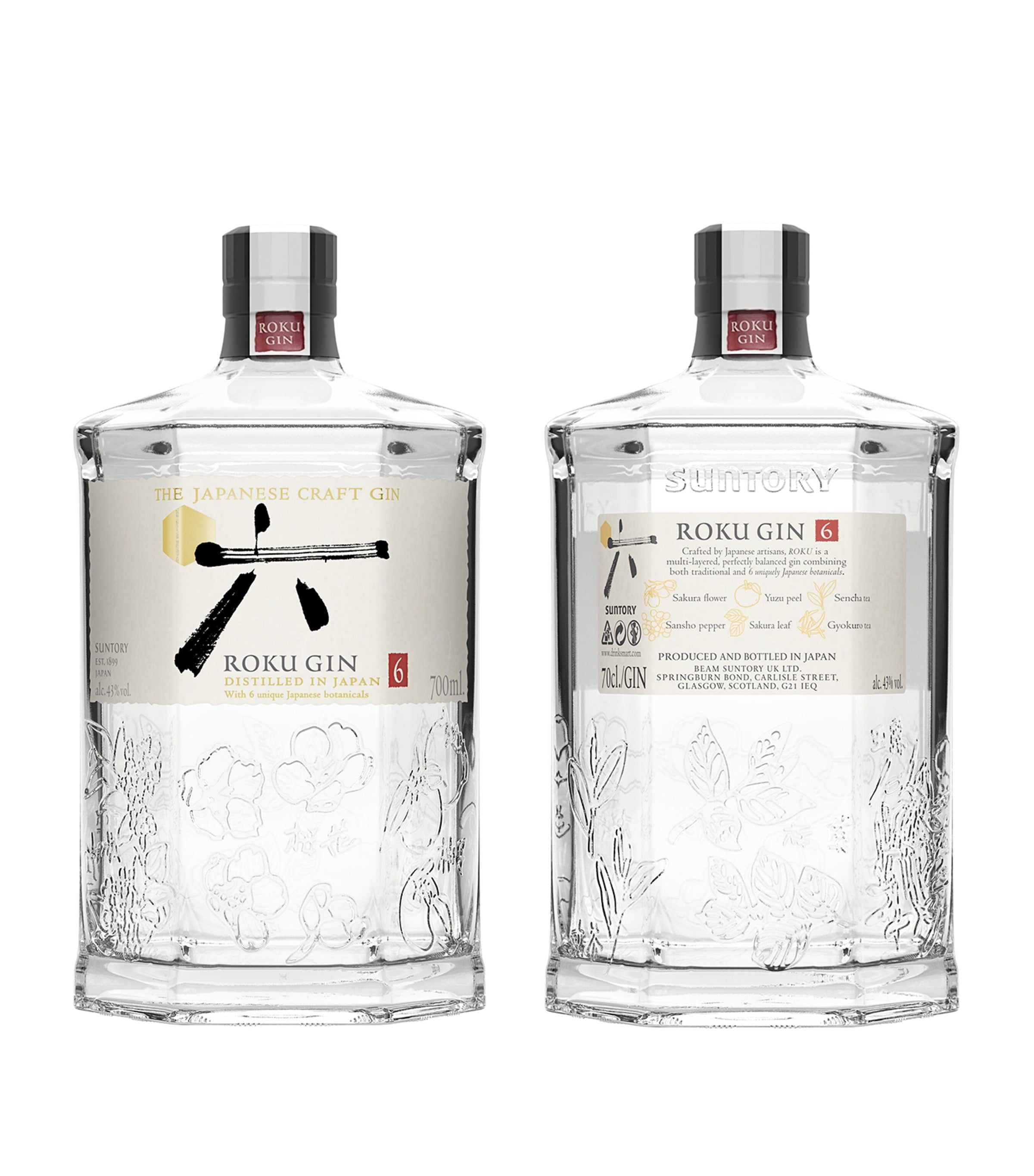Suntory Roku Gin 70cl (British brand)