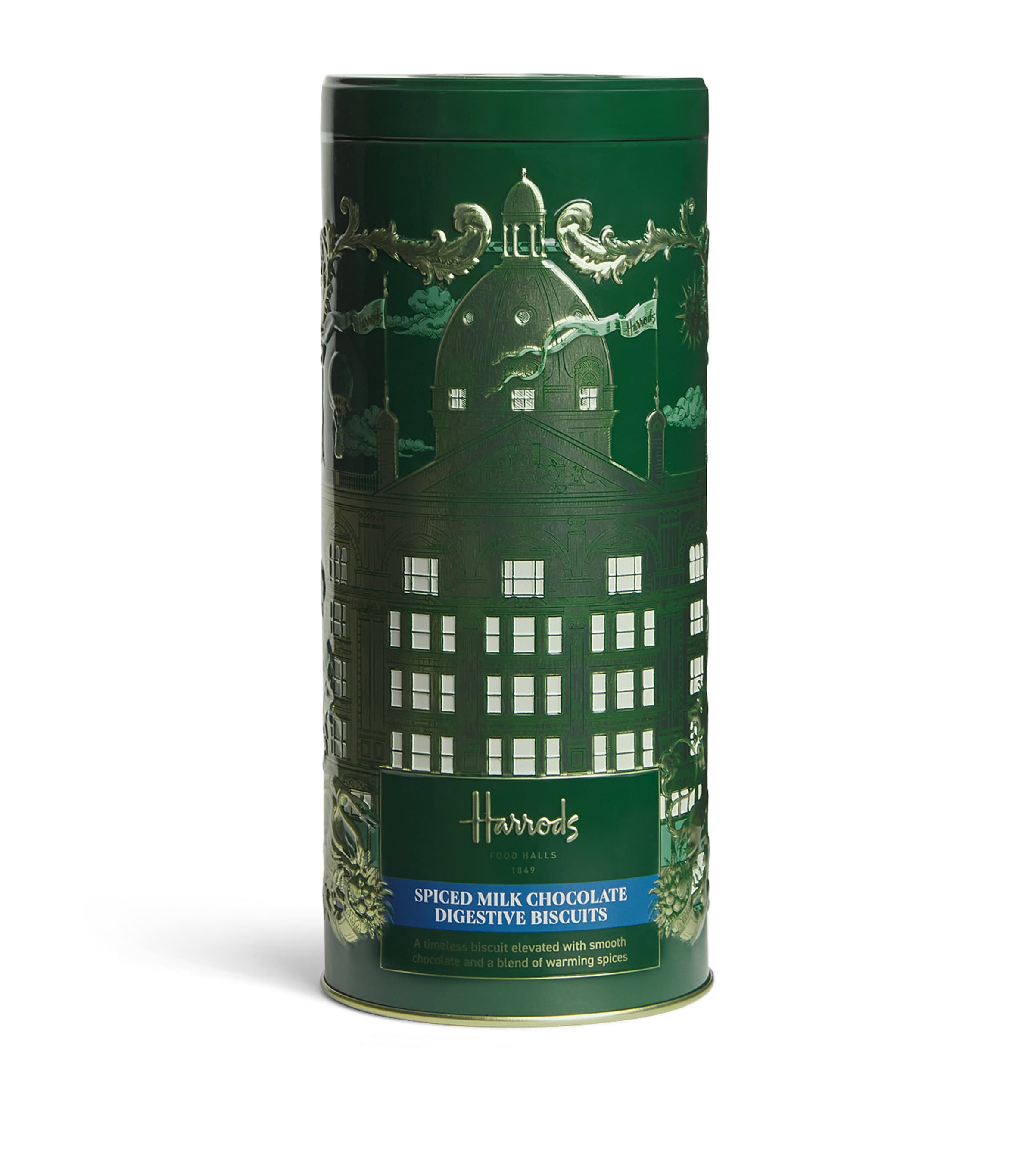 Harrods spiced milk chocolate digestive biscuits 200g, UK version