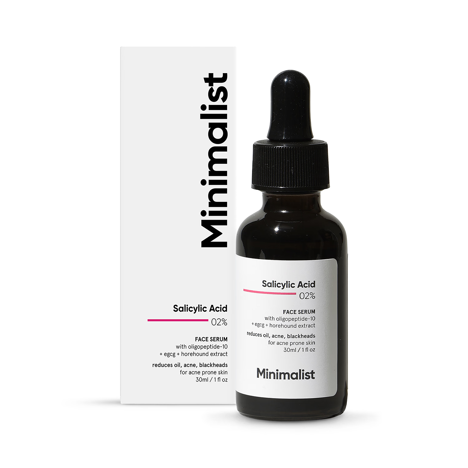 Minimalist salicylic acid 2% face serum 30ml, UK version