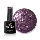 Bluesky Dazzling Platinum Gel Blue polish - British product