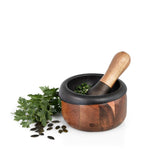 Cole & Mason AdHoc Wood Crush pestle and mortar - British product