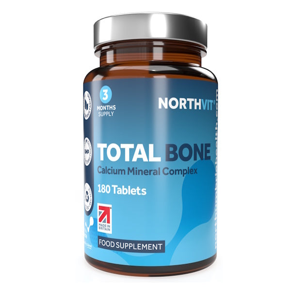 Northumbria Health Total Bone calcium complex 180 tablets - British product