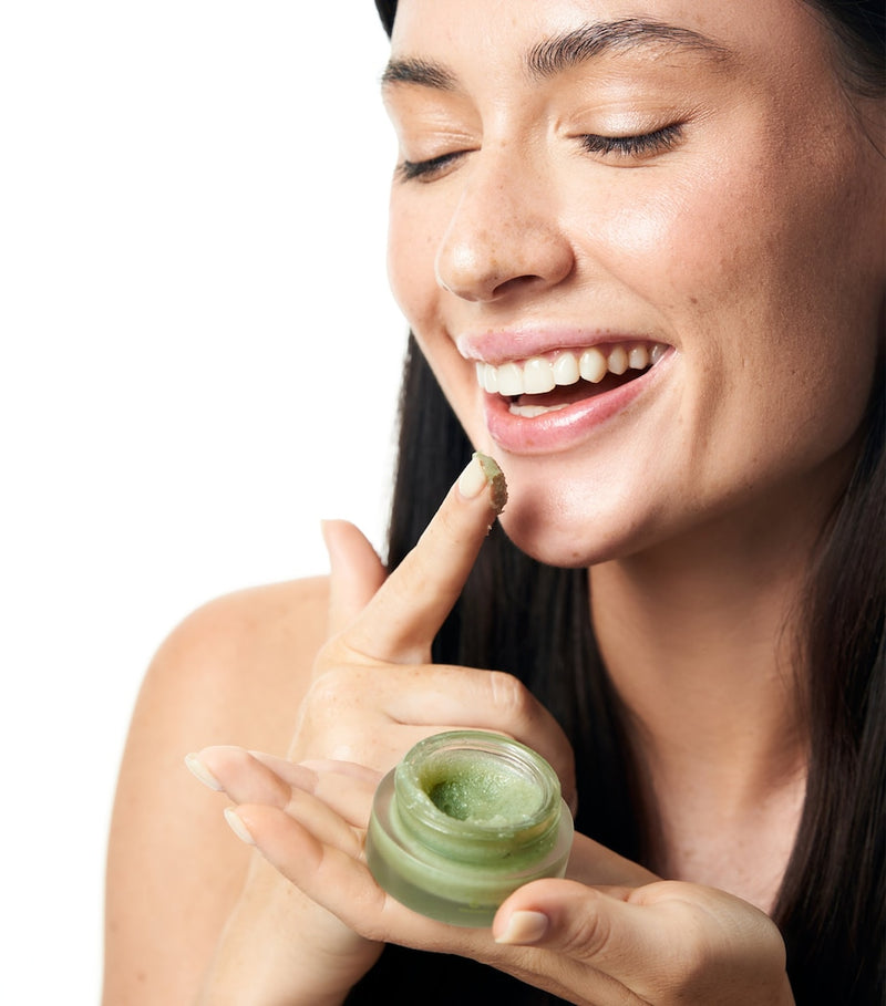 Sync matcha lip scrub (British brand)