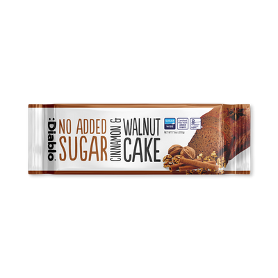 Holland & Barrett Diablo No Added Sugar Cinnamon and Walnut Cake 200g- Buy online at McGrocer