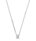 Harrods white gold diamond pendant necklace 0.25ct (British brand)