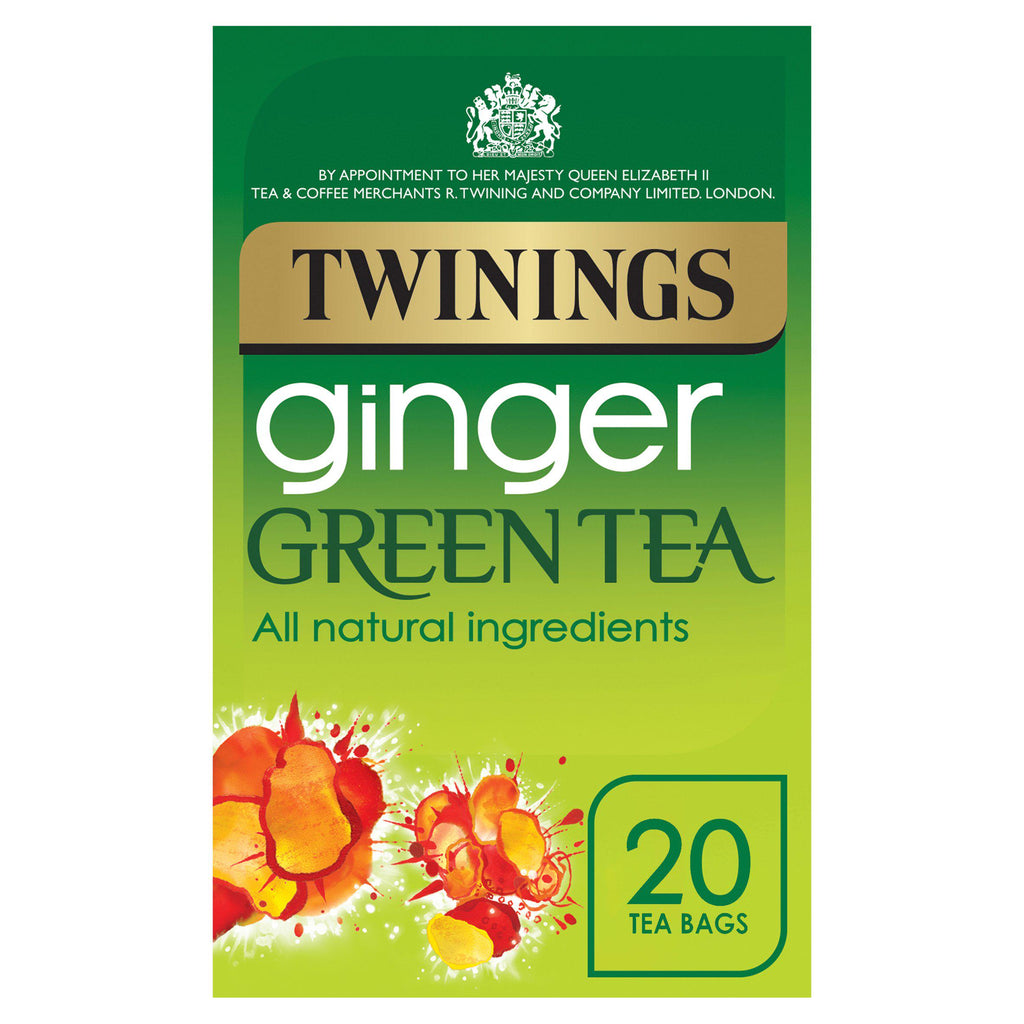 Twinings Ginger Green Tea, 20 Tea Bags