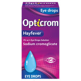 Opticrom Hayfever 2% w/v Eye Drops 10ml cough cold & flu Sainsburys   