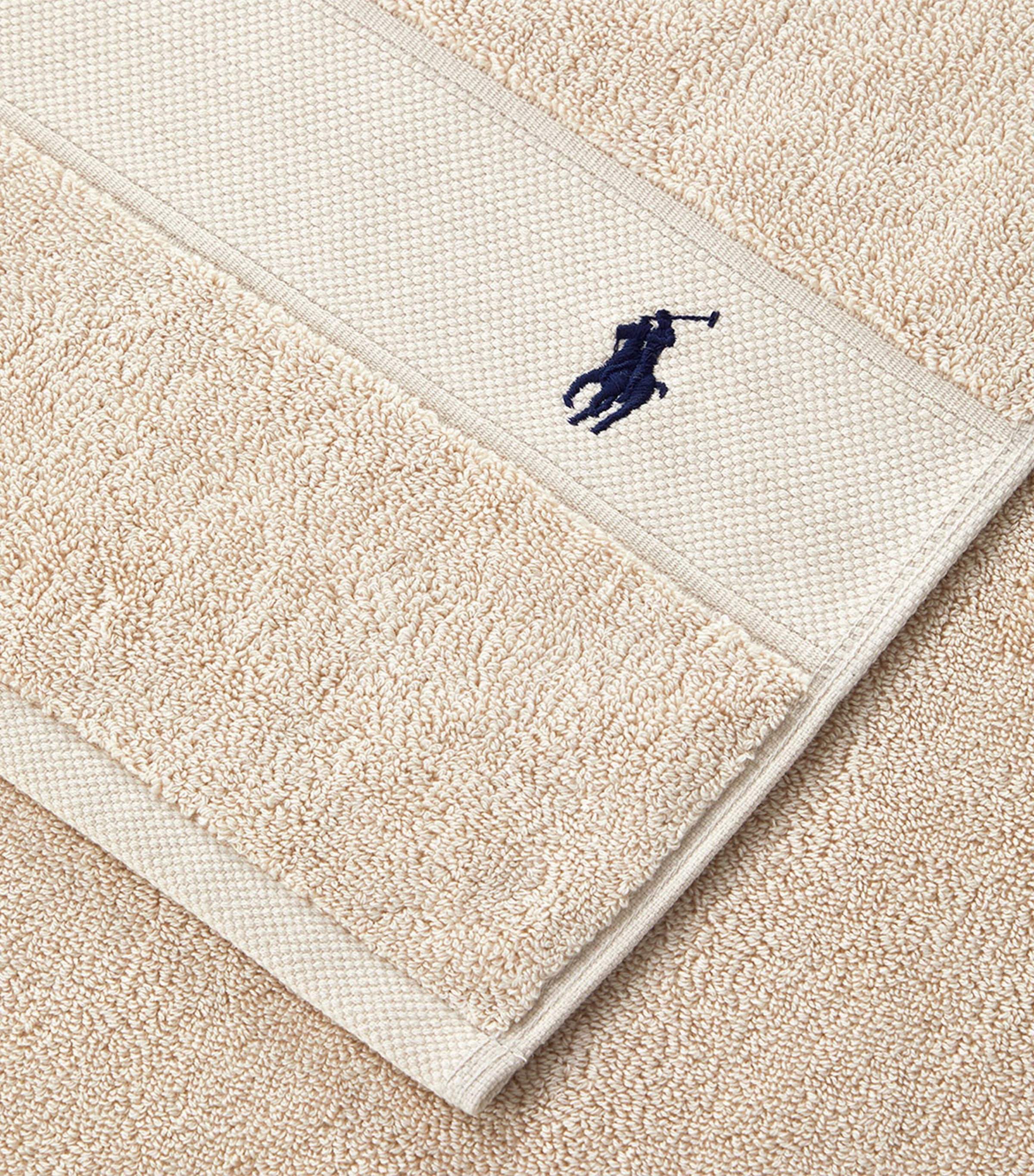 Ralph Lauren Polo Player towel 40cm x 75cm, imported from the UK