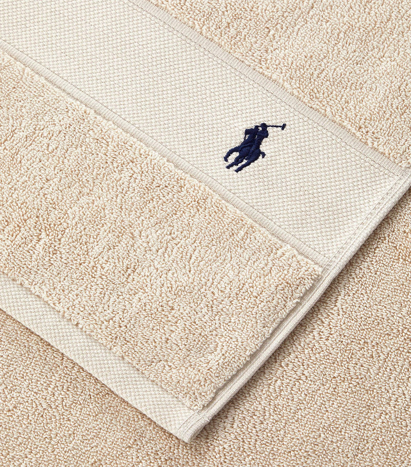 Ralph Lauren Polo Player towel 40cm x 75cm, imported from the UK