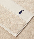 Ralph Lauren Polo Player towel 40cm x 75cm, imported from the UK
