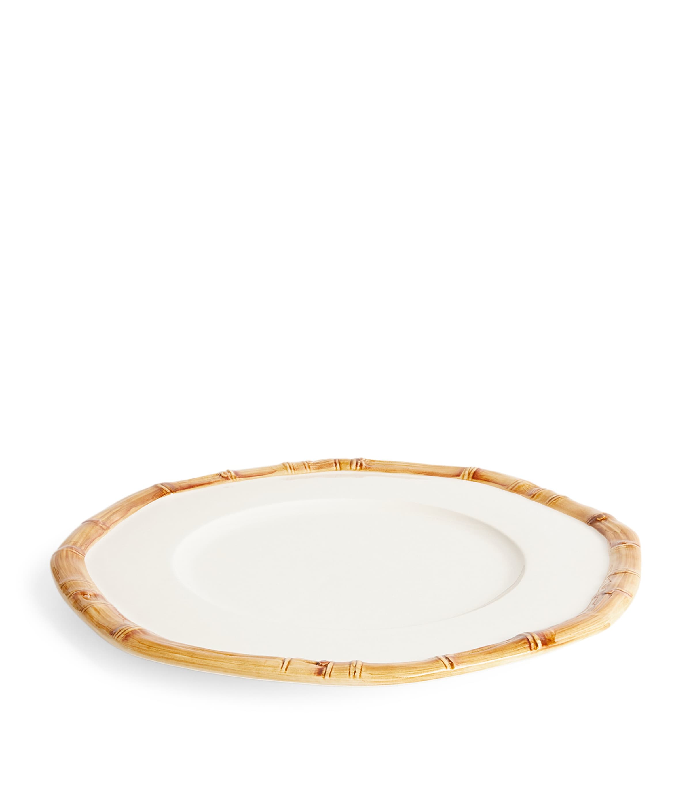 Les Ottomans ceramic bamboo plate 32cm, UK version