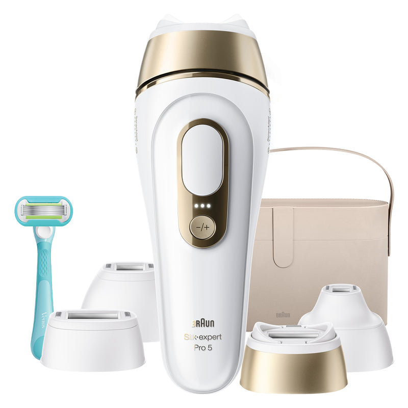 Braun IPL Pro 5 at-home hair removal device - British product