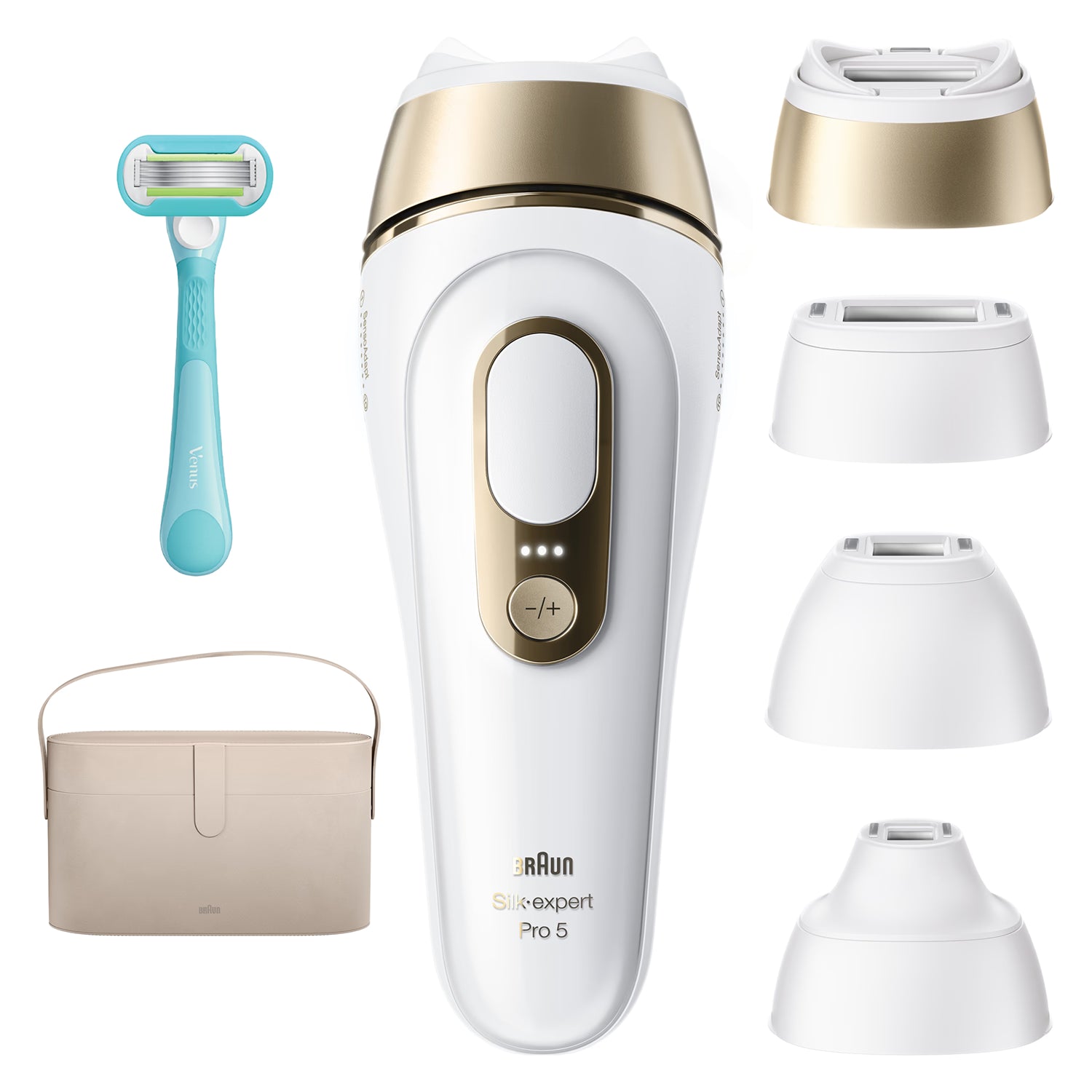 Braun IPL Pro 5 at-home hair removal device - British product