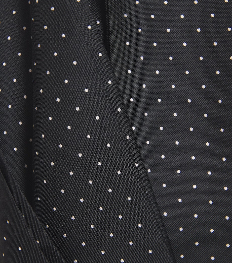 TOM FORD silk polka-dot scarf luxury accessory - British product