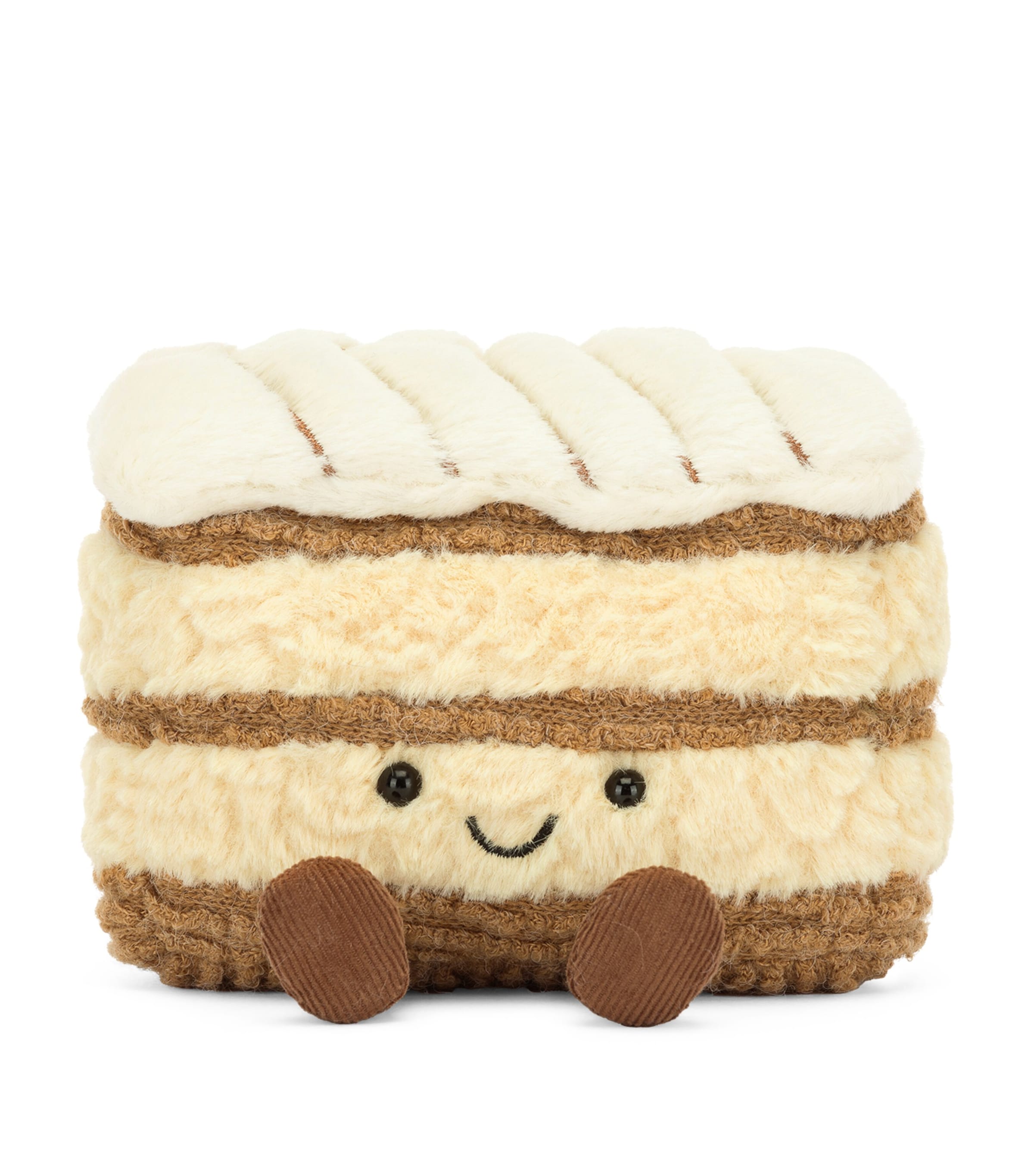 Jellycat Amuseables Milie Mille-Feuille soft toy 11cm, UK version