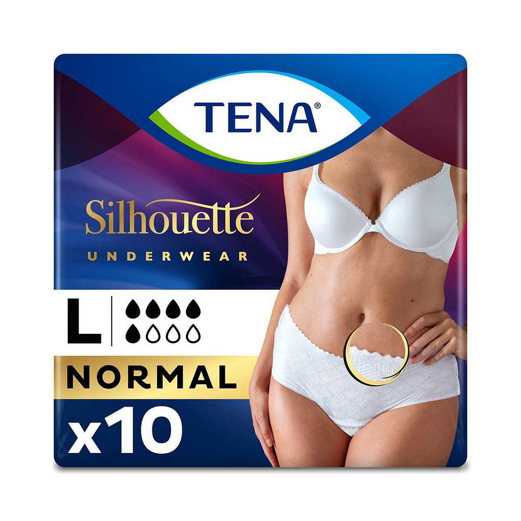 TENA Lady Silhouette Incontinence Pants Normal Large - 10 pack