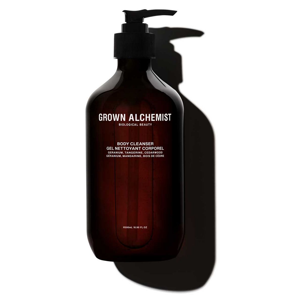 Grown Alchemist Body Cleanser: Geranium, Tangerine, Cedarwood 500ml GOODS Boots   