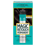 L'Oréal Magic Retouch Permanent Root Concealer Touching Up Black 2 Grey Hair Dye GOODS Sainsburys   