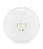 GINORI 1735 Colonna Diva Verde butter dish 10cm - British product