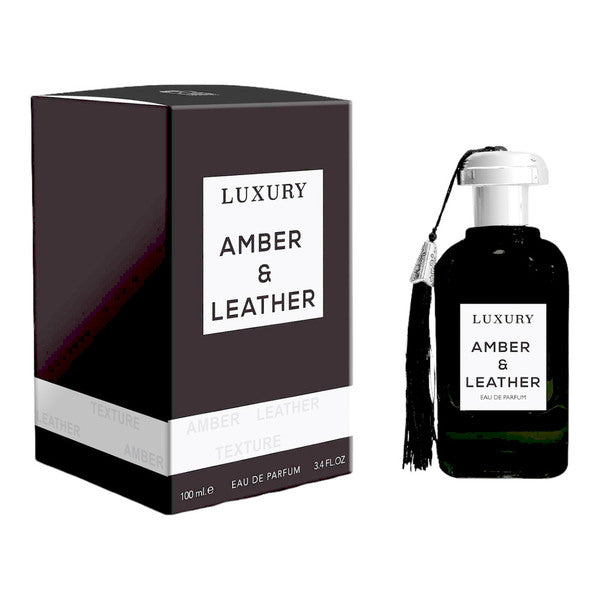 Khalis Amber & Leather perfume 100ml, imported from the UK