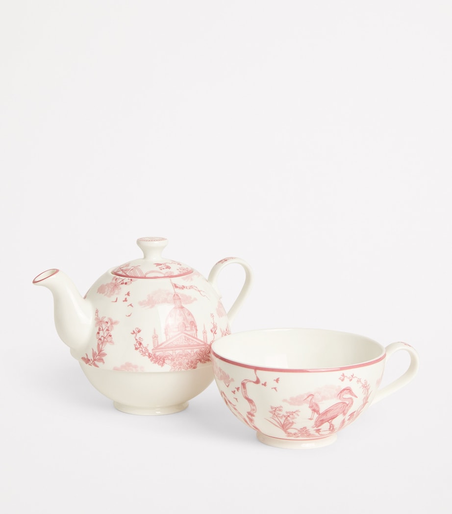 Harrods bone china tea for one set, imported from the UK