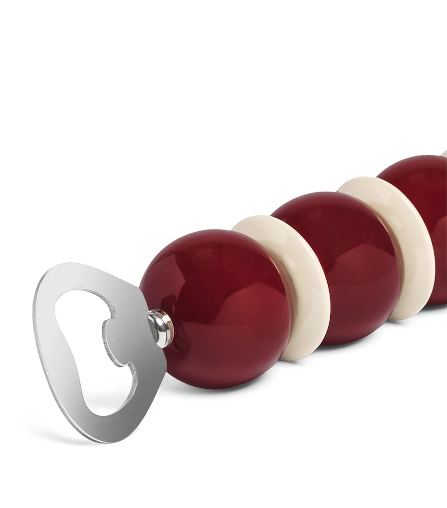 Addison Ross Bobbin bottle opener in lacquered wood (British brand)