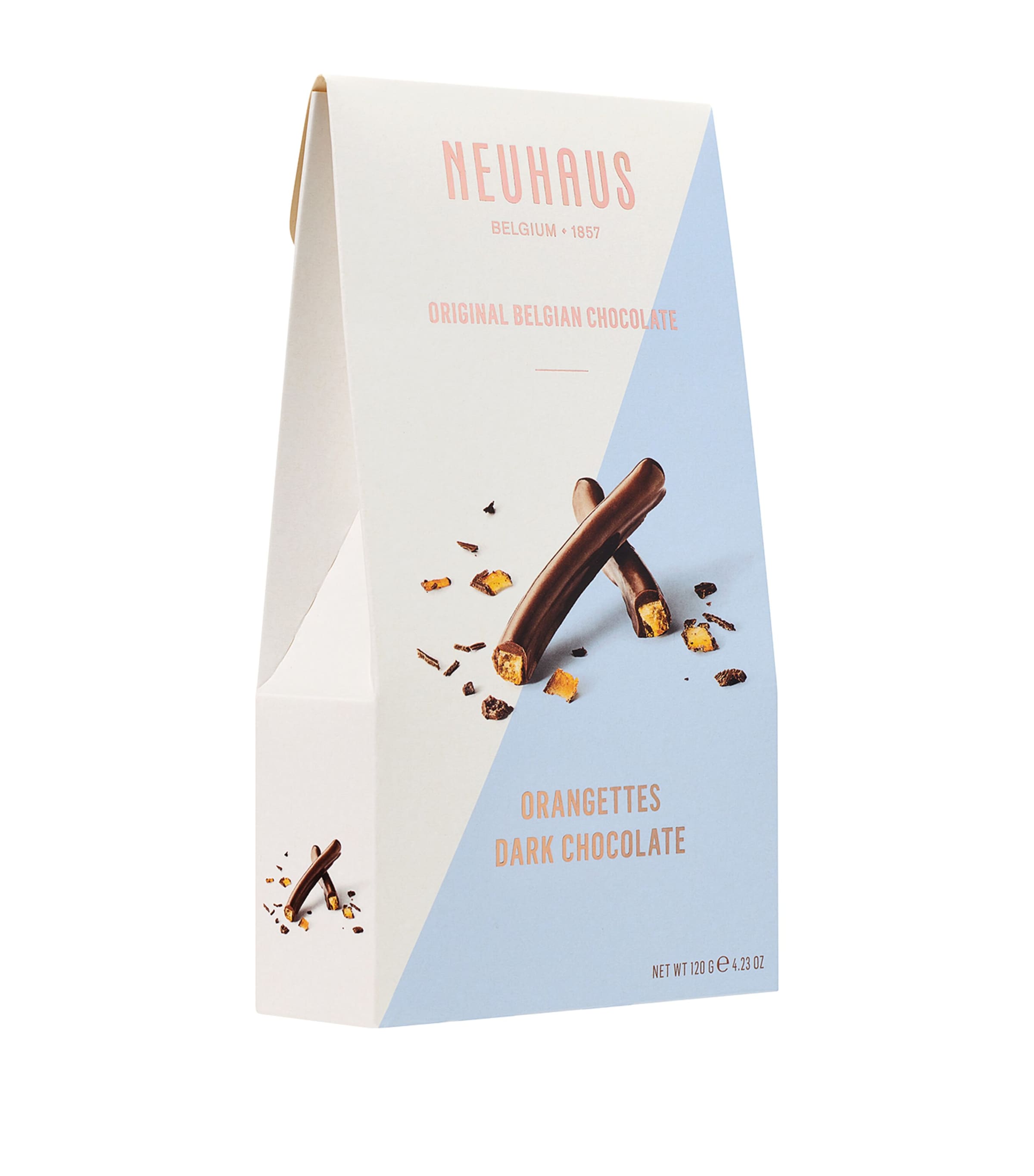 Neuhaus Orangettes dark chocolate box 120g, imported from the UK