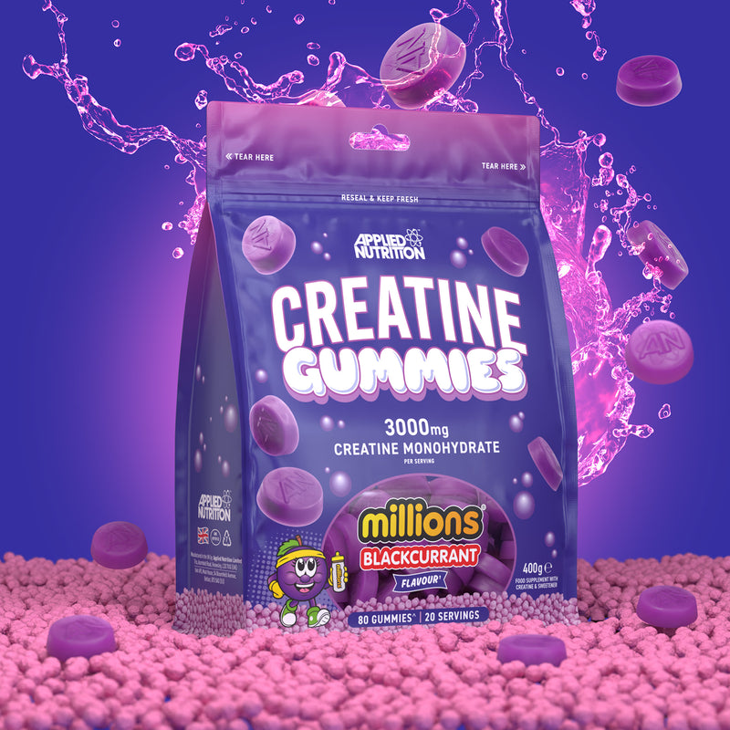 Applied Nutrition Creatine Gummies Blackcurrant 400g - British product