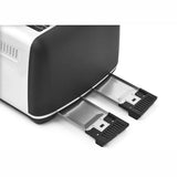 Morphy Richards 4-slice toaster in black with gold accents, UK version