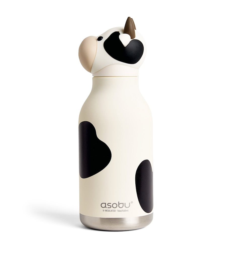 ASOBU Bestie Cow water bottle 460ml, imported from the UK