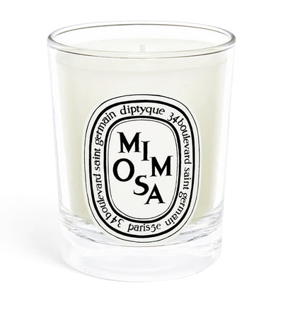 Harrods Diptyque Mini Mimosa Scented Candle 70g - اشترِ عبر الإنترنت من McGrocer