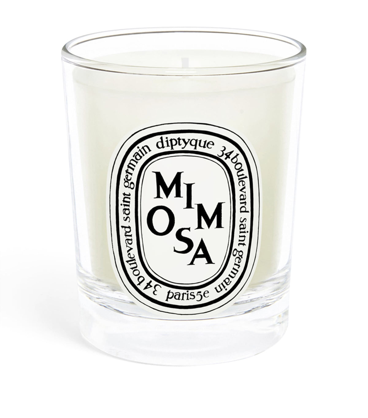 Diptyque mini mimosa scented candle 70g - British product