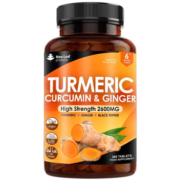 Turmeric Tablets 95% Curcumin (6 months supply)