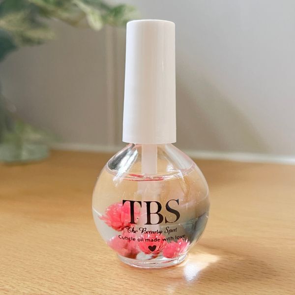 TBS Miracle Grow cuticle oil bottle, UK version