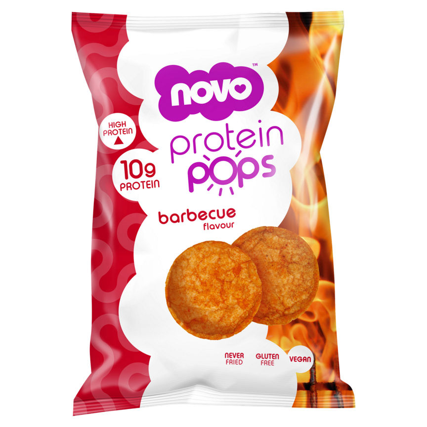 Novo Protein Pops Barbecue Flavour 45g GOODS ASDA   