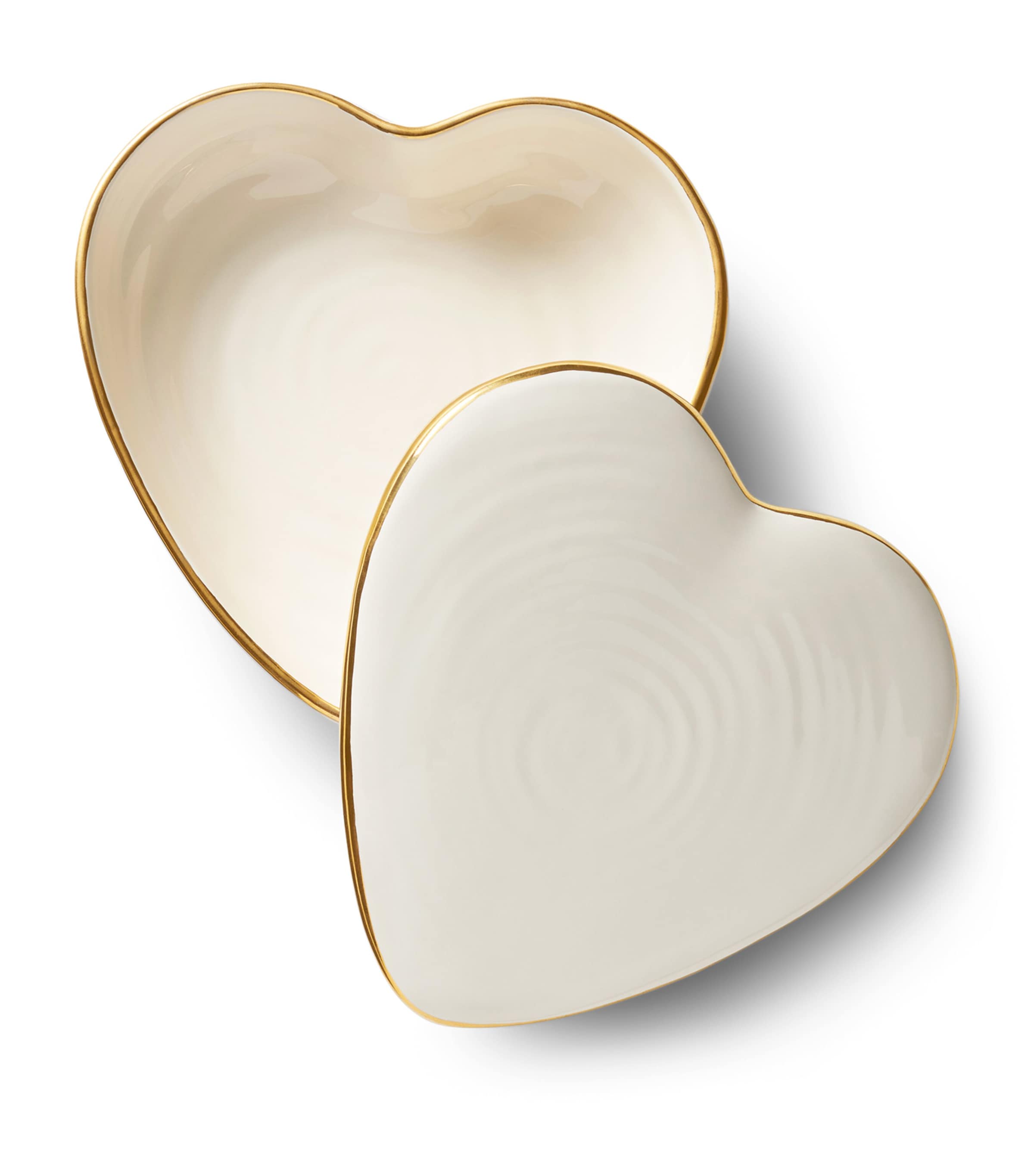 Aerin shagreen heart jewellery box - British product
