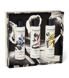 Cowshed bath and shower gift set trio 3x300ml, imported from the UK